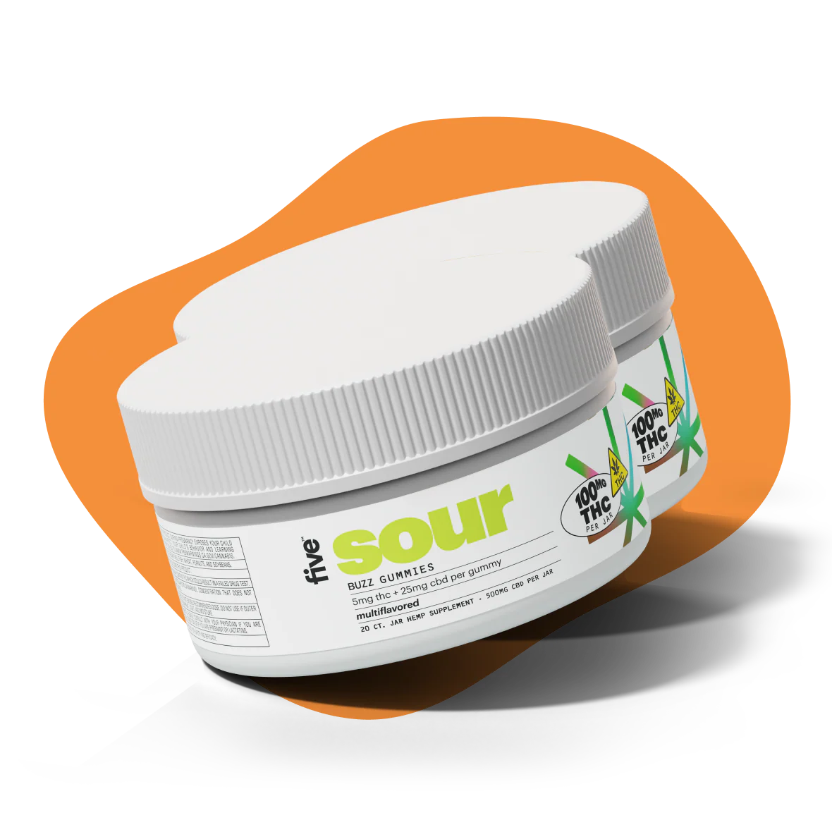 sour buzz 5mg thc gummies - Image 4